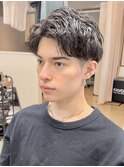 *刈り上げショート アップバングパーママッシュパーマおすすめ