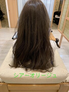 アドラーブル 長岡リップス旭岡店(adorable) 大人美人アッシュオリーブショコラアッシュ韓国ヘアモテ髪