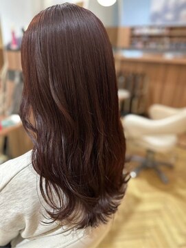 イーストハムアネーロ(EAST HAM anello) 透明感カラー/ココアブラウン/ブリーチなし