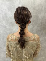 ラボヌールヘアー 宇都宮店(La Bonheur hair)&nbsp;編み下ろし【宇都宮駅/レイヤーカット】