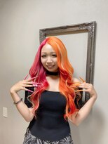ガルボヘアー 名古屋栄店(garbo hair)&nbsp;#名古屋#栄#プルエクステ#ロング#ハイライト#ギャル#10代#20代