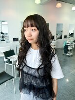 タブー(TABOO)&nbsp;【xxo_3_a】ブルーブラック×ふわふわスタイリング