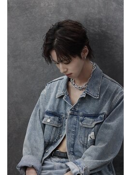 ラクーントウキョウ(RACCOON.TOKYO) センターパート/韓国ヘア/毛流れパーマ/ダウンパーマ