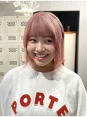 ボブ × さくらピンク【須田】