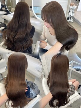 アイシー 表参道(ICY) 透明感たっぷりなカラー/ベージュオリーブブラウン