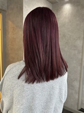 ネアー 新潟(NEER) アプリコットオレンジ/くびれヘア/ウェーブショート［新潟］