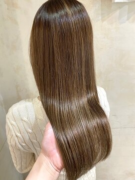 ルチア ヘア フィル 天王寺店(Lucia hair fill) 髪質改善/オリーブベージュ/艶髪