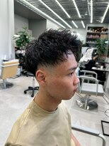 ジュール メンズ 大分(Joule men's)&nbsp;フェザーパーマ/スパイキーショート/サーフカール[大分駅/MEN'S]
