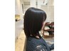 初めての方☆鵜澤指名・女性限定☆カット+前髪ストレート+バブル付¥8600