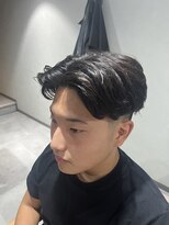 スウェル 柏店(Swell)&nbsp;MEN’S HAIR/ブルーブラック/フェザーパーマ/柏