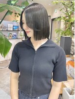 ザ パス 警固店(the path)&nbsp;酸性ストレートでアイロンいらずのボブ叶います