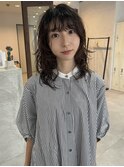 癖毛っぽい柔らかいレイヤーパーマスタイル@村中仁人