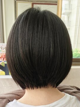 リコント(Re:cont) アイロン・ブラシ未使用！ハンドドライのみで完成した大人ボブ◎