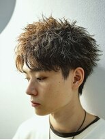 アース 天満橋店(HAIR & MAKE EARTH)&nbsp;冬◎スパイキーショート×ツイストパーマ◎短髪
