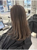ハイライトカラー白髪ぼかし