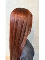 パーミル ヘア クマモト(permille ‰ hair Kumamoto)&nbsp;レッドブラウン×うる艶