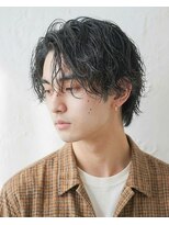 ヴァンクラウドフロムコウベ 恵庭店(VENT CLOUD from KOBE) モテヘア★毛流れセンターパートナチュラル爽やか王道