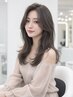 【3回使えてお得♪】韓国レイヤーカット+透明感カラー+2stepTR