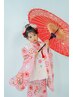 【TEL予約のみ】　七五三写真撮影　雅（みやび）コース　