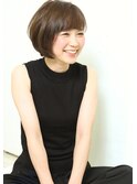 前下がりショートボブ