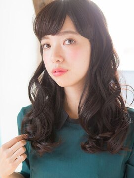 シュガー 仙台宮城野区(&Sugar) 小松菜奈風黒髪でも可愛い☆ゆるんロング☆