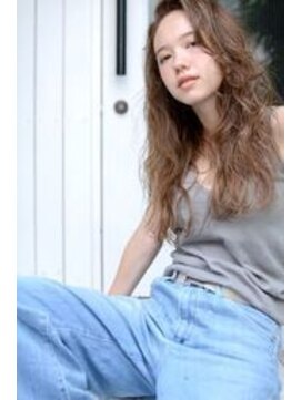 グリーン 渋谷(green) wave perm×long layer