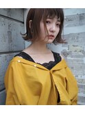 Rolen.シースルー × 切りっぱなしボブ