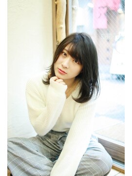 トヌコア ルア 下北沢店(TONUKOA RUA) 【TonukoaRua】切りっぱなし感☆大人女子のナチュラルな毛先巻★