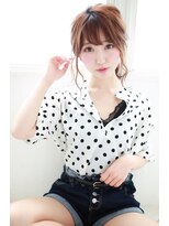 ラフィス ヘアーセプト 銀座店(La fith hair sept)&nbsp;【Lafith】ガーリーミディアムスタイル