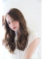 チョビー(Chobii)&nbsp;【chobii】道村/グレージュ/外国人風ハイライト/小顔ウェーブ