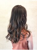 グラデーションミルキーグレージュ