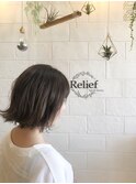 【Relief】外ハネミディ