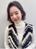 ストカールでふんわりシフォンボブ♪・・・担当KAYO