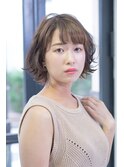 今っぽ外ハネウェーブ