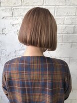 プライズ 池袋店(prize)&nbsp;フレンチボブことりベージュ小顔個性的ナチュラルボブ無造作4046