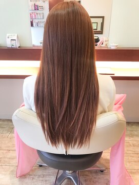 マーリャヘアー(mallia hair) ブリーチなしで透明感カラー