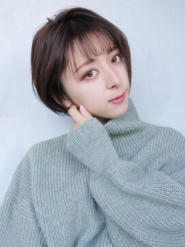 アイティー バイ アルバム 中野店(IT by ALBUM) カジュアルショート_クールショートボブルフ_7254