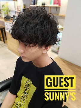 サニーズ バーバー(Sunny's barber) マッシュスパイラルパーマ