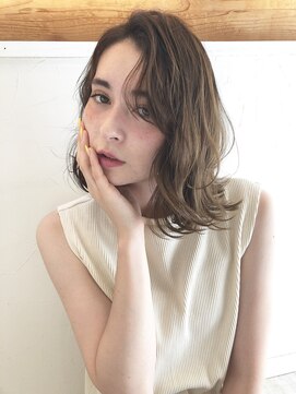 ロビン 反町横浜店(robin) スモーキーモカブラウン×ウェーブ反町美容室