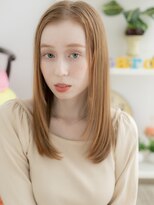 マカロン 仙台店(macaron)&nbsp;【macaron】センターパート×ナチュラルストレート