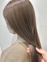 ボネッカ 鶴見(BONECCA)&nbsp;【上岡茉央】1回ブリーチでできるベージュカラー♪