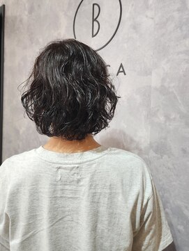 バッカ 横浜桜木町店(BACCA) ノーパーマ★クセを生かすふわふわボブ