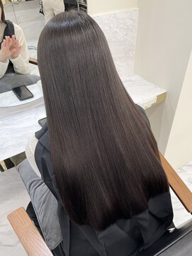 シェノン サントル(CHAINON CENTRE) 艶×抜け感で仕上げる【韓国風似合わせスタイル】梅田茶屋町