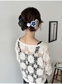 ツインお団子アレンジ