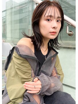 ロンドプロフィール 浦和(Lond profil) 中川　前髪カット顔まわり似合わせ外ハネくびれレイヤーミディ