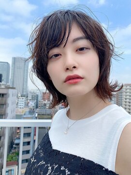 リープアルケー ヘアアンドヘッドスパ 錦糸町北口店(leap arche Hair&head spa) インナーグレージュ/マチルダボブ/前髪/ピンクベージュ/錦糸町