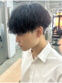 【LondLOGAN SAKURA】眉毛 ツイストスパイラルパーマ マッシュ