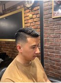 ミドルフェード前上げ左流し