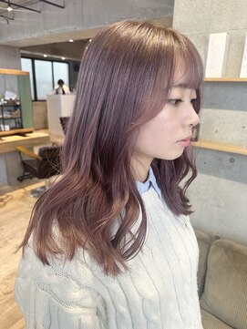 アワー(OUr-) ピンクラベンダーベージュ