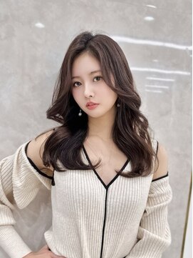 マウル 栄(MAEUL) かきあげ前髪　レイヤーカット韓国ヘア